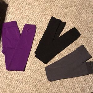 Fleece lined leggings